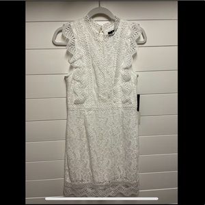 White LuLus lace dress